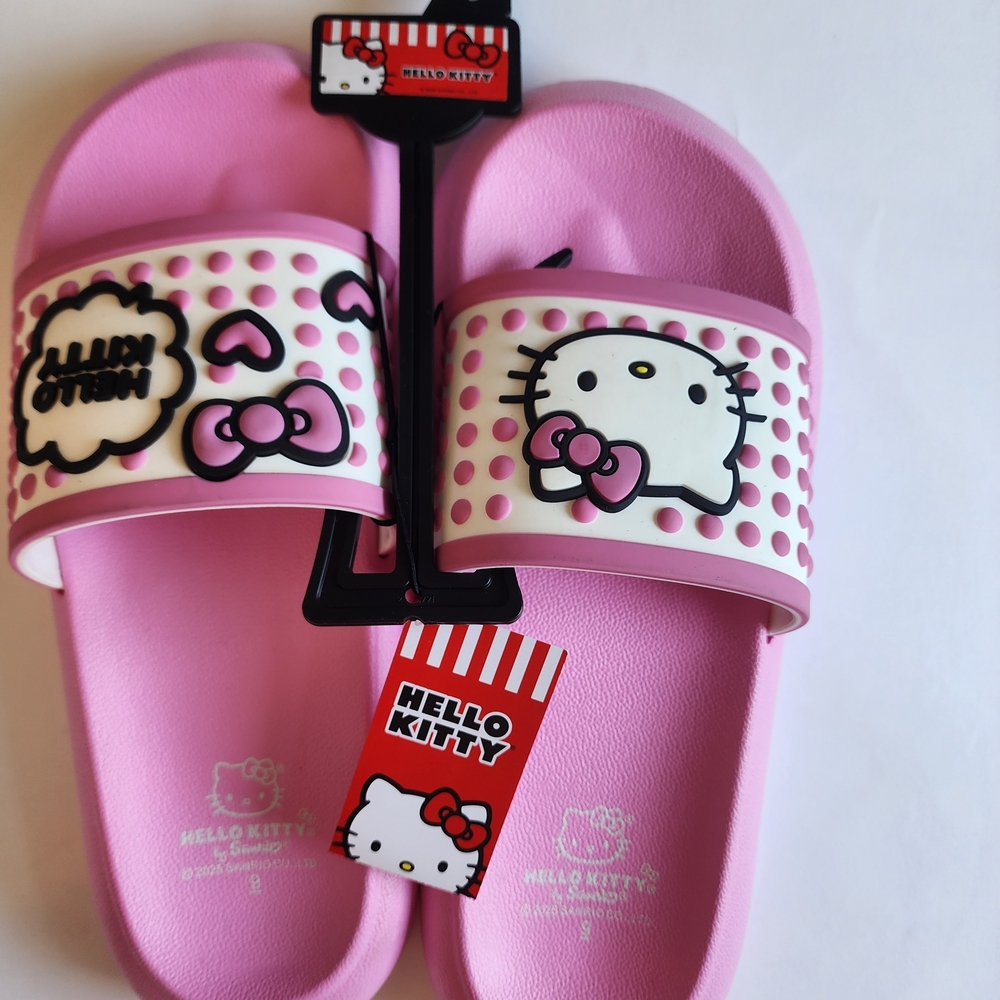 Hello Kitty Pink Slide Sandals for Kids